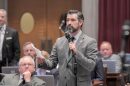   Rep. Ben Baker, R-Neosho, speaks on the House floor on April 1, 2021.&#13;
