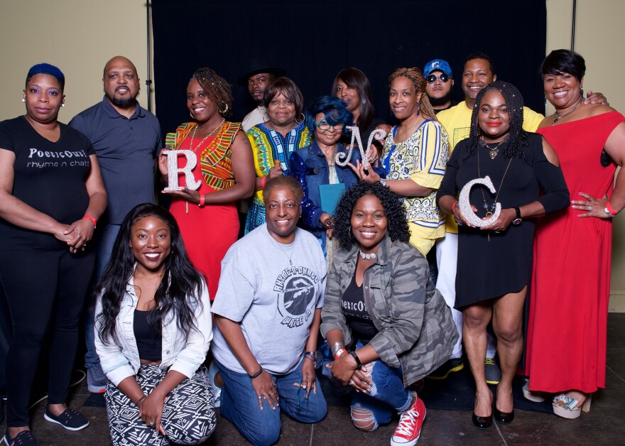 Members of Rhyme N Chatt