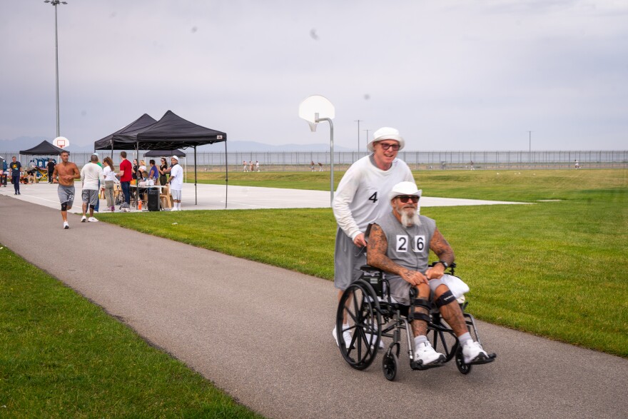 The race inside Utah’s state prison brought together men from multiple housing units, across age, ability and various convictions.