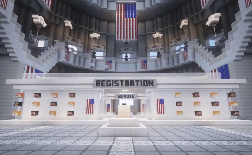 Players "register" prior to voting.