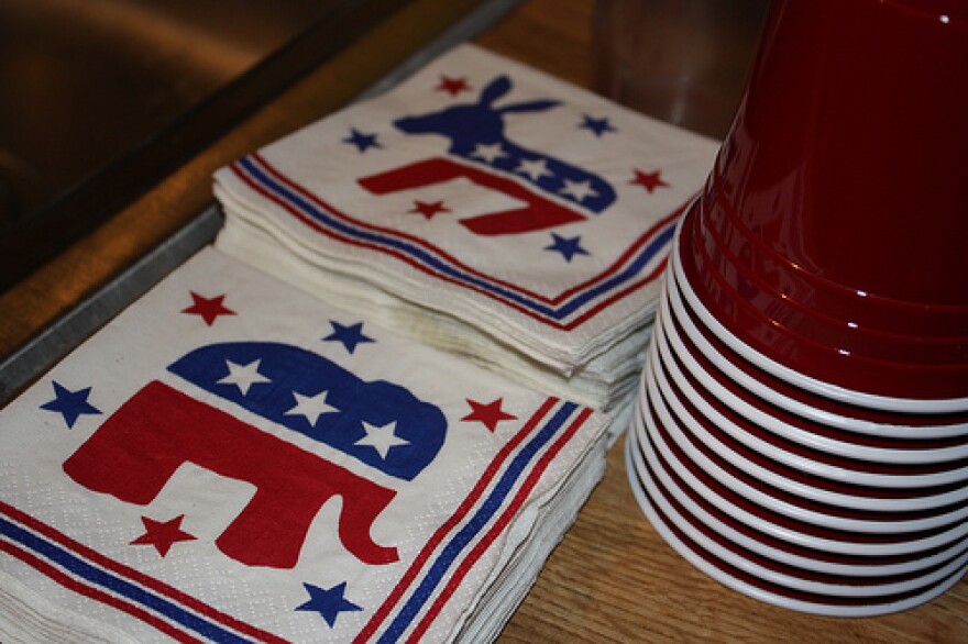 election party napkins