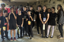 The cast of KidShakes: A Bite-Sized Comedy of Errors performs at the 49th Annual Shakespeare in the Park Festival on July 25 and 26.