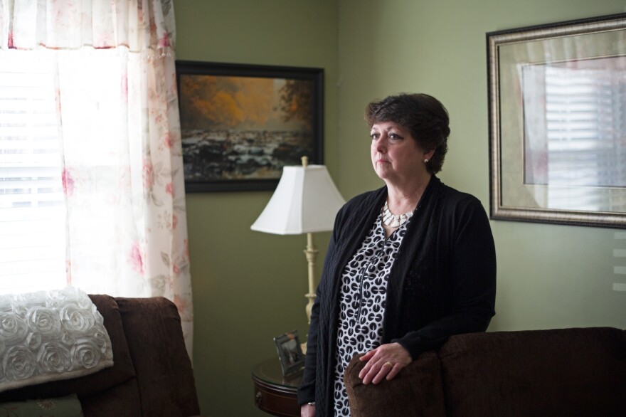Karen Wilson has forgiven her father's killer but does not agree with his release from prison.
