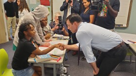 Attorney General Jeff Jackson visits the Dream Center Academy in Gastonia and meets with students and teachers.