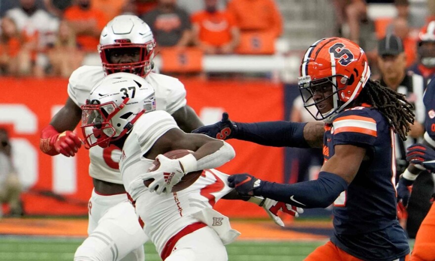 Syracuse fell 17-7 to Rutgers on Saturday to drop the Orange to 1-1 on the season.