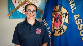 Tiffany Stuart, the president of Portsmouth's chapter of the International Association of Fire Fighters, is pushing the city's council to make good on promises to enable collective bargaining for city employees.