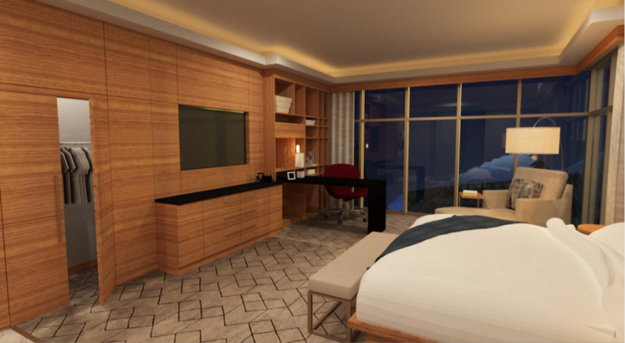 Developers are aiming for high-end clientele with a new hotel proposal downtown.