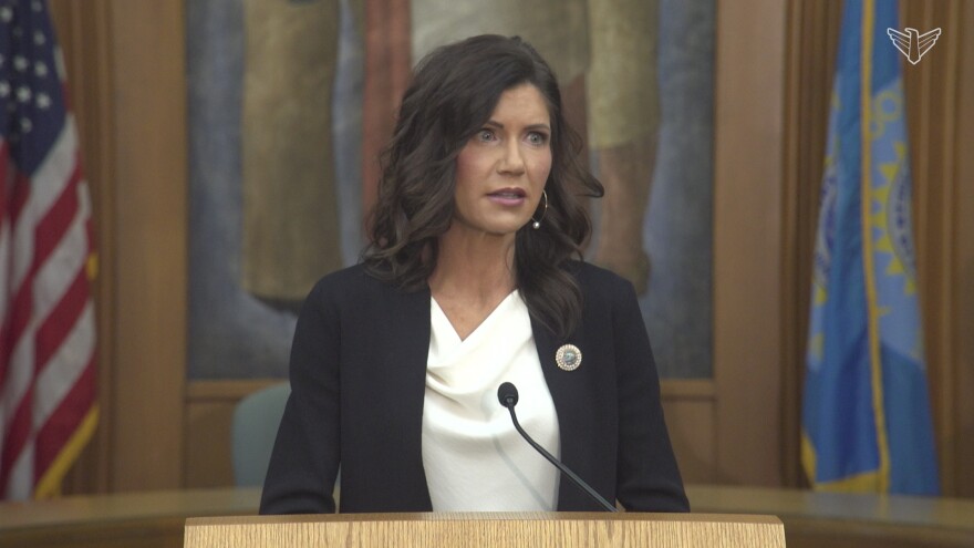 Gov. Kristi Noem.