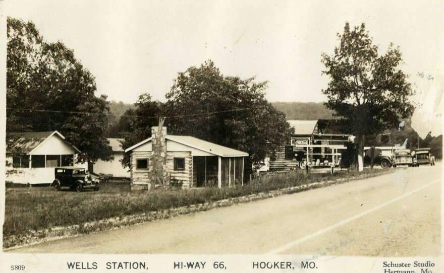 Wells Station, circa 1940