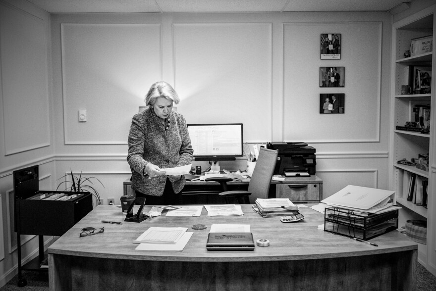 Jefferson Day Report Center Executive Director Ronda Eddy would face tough choices without the ACA.