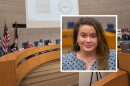 Charlotte-Mecklenburg Schools board Vice Chair Liz Monterrey Duvall offered to step down from her leadership role this week, according to emails obtained by WBT.