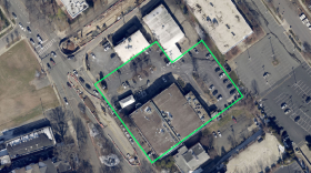 Aerial view of buildings