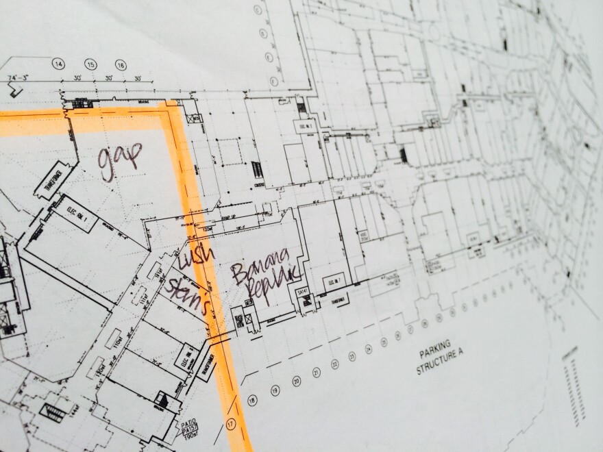 Maps of Westfield Valley Fair, Mall, Santa Clara