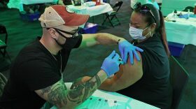 Attendees of the Milwaukee Bucks game were offered vaccines.