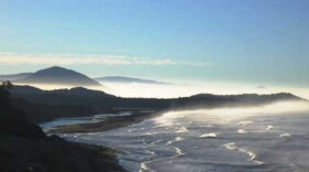South View towards Humbug Mountain at Cape Blanco State Park near Port Orford.