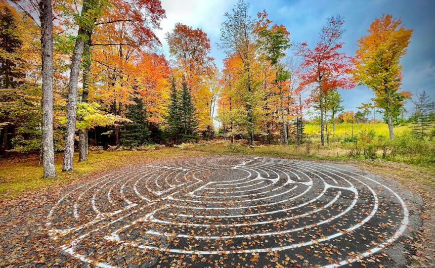"Maybe it’s near the labyrinth at the end of Limberlost road."