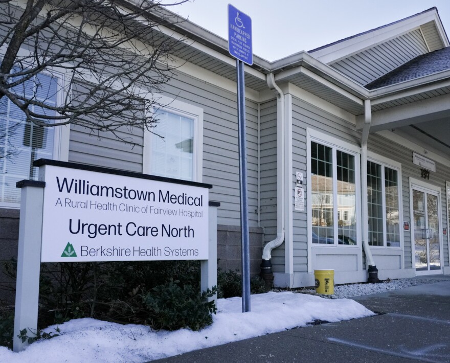 The new Berkshire Health Systems urgent care center in Williamstown, Massachusetts.