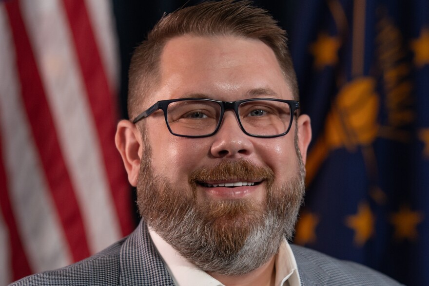 New Indiana Department of Local Government Finance Commissioner Daniel Shackle previously served as the agency's chief of staff.