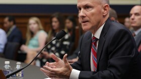 Former Equifax CEO Richard Smith testifies about the company's massive data breach before a House Energy and Commerce subcommittee on Tuesday.
