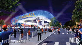 A rendering of what FC Cincinnati's new West End stadium could look like. 