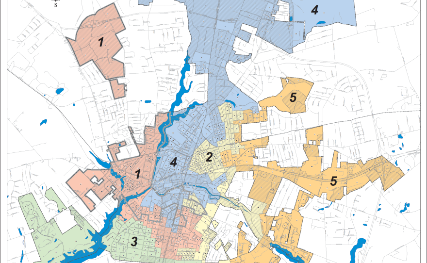City of Salisbury Redistricting Plans 1 and 2