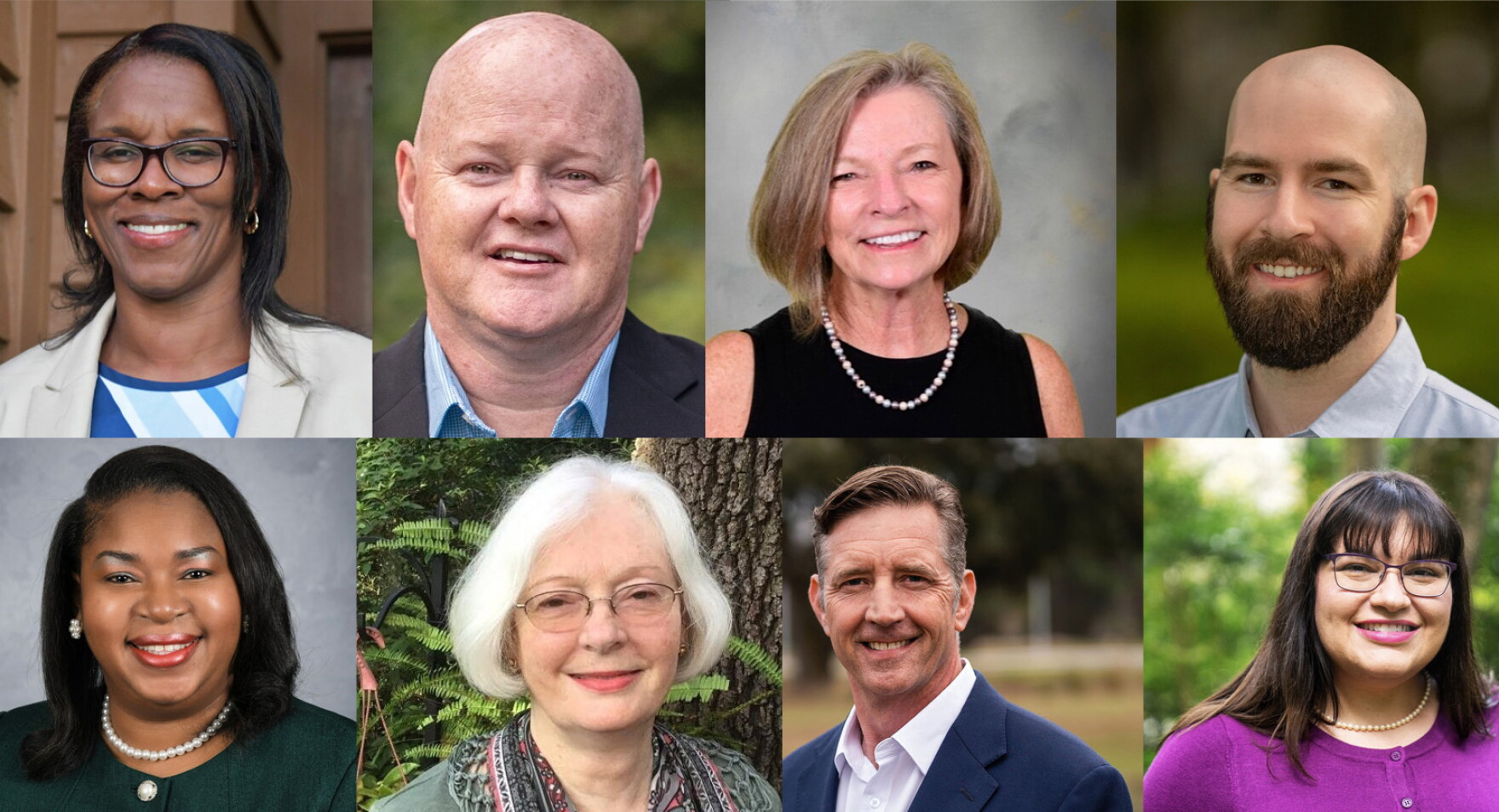 These are the new members of the Alachua County School Board