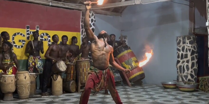 VIDEO State choir begins West Africa tour