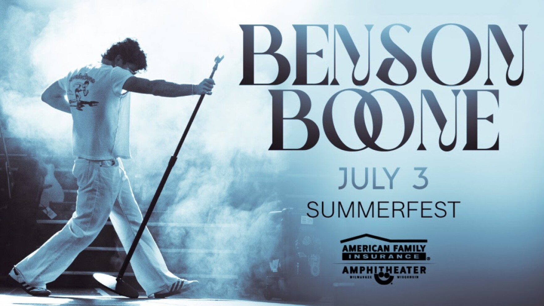 Summerfest adds Benson Boone to this year’s amphitheater roster Radio Benson Boone Summerfest Presale 2025