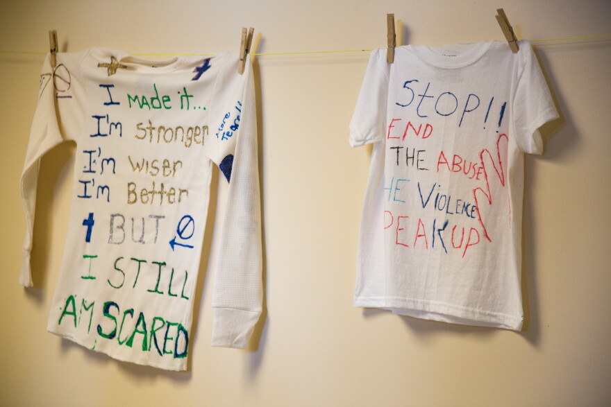 domestic violence shelter t-shirts