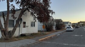 A row of single family homes that are part of MSU's Family and Graduate Housing in Bozeman on Nov. 30, 2020