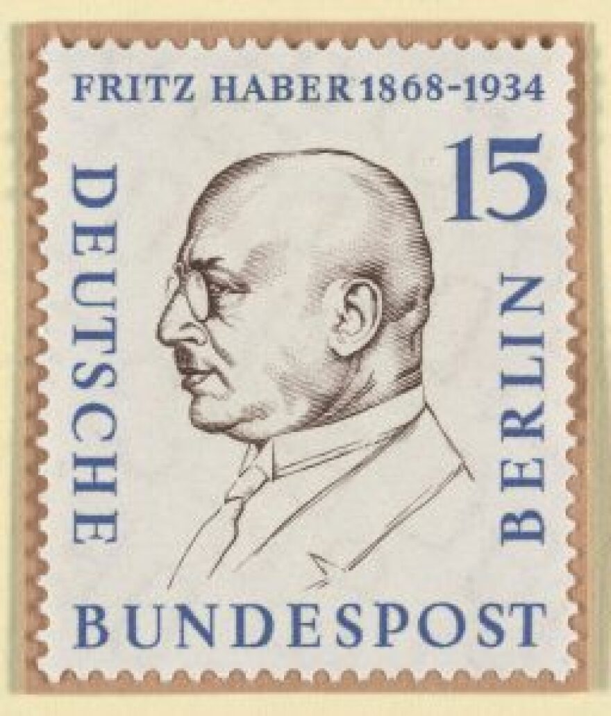 Fritz Haber postage stamp