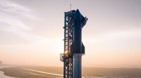 spacex rocket on the launch pad