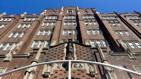 The downtown Columbus YMCA