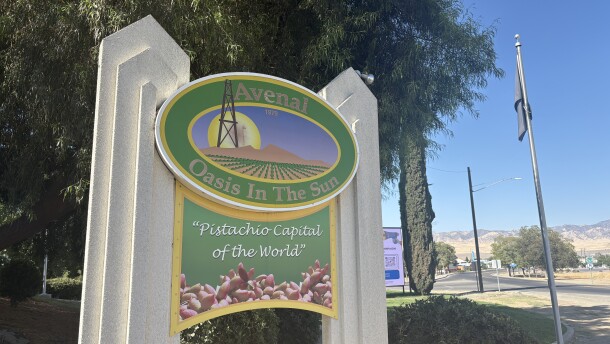 Signage at the entrance to the City of Avenal on the sunny day of Tuesday, July 14, 2026.