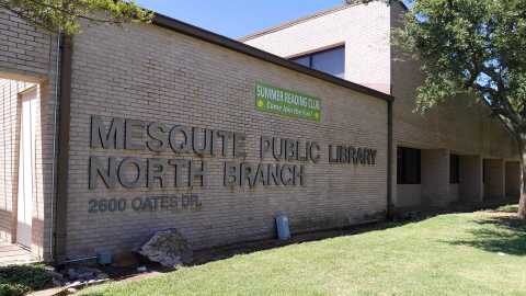 The Mesquite city council is considering closing the Mesquite North Branch Library as part of a plan to consolidate libraries and recreation centers.