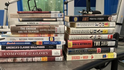Our book show theme this month is America's 250th birthday.
