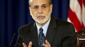 Federal Reserve Chairman Ben Bernake speaks during a press conference at the William McChesney Martin Federal Reserve Board Building in Washington, DC, June 22, 2011.