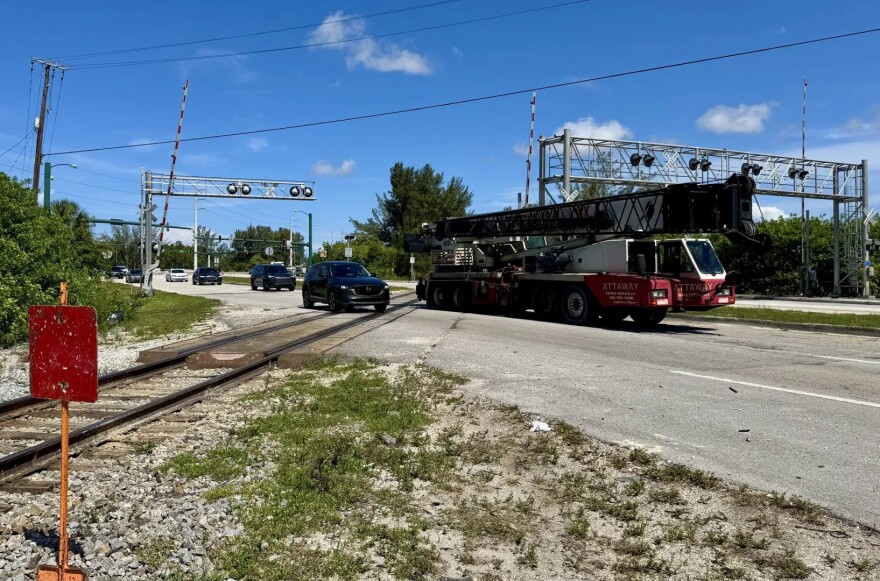 This CSX Railway crossing at Northlake Boulevard will be closed for eight days, detouring thousands of cars through The Acreage. (Joel Engelhardt/Stet)