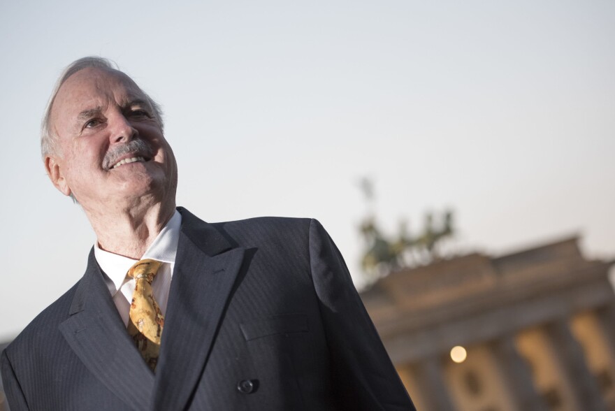 John Cleese attends the 55th Rose d'Or Award at Axica-Kongress- und Tagungszentrum on Sept. 13, 2016 in Berlin, Germany. (Clemens Bilan/Getty Images)
