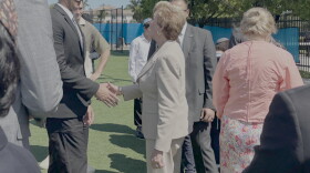 U.S. Secretary of Education Linda McMahon visits Lubavitch Educational Center to discuss a new federal tax cut expanding school choice funding on Tuesday, Oct. 13, 2026, in Miami Gardens, Fla.