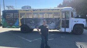 Charlotte resident Bunny Gregory has converted a school bus to bring arts to kids in low-income communities and children impacted by domestic violence.
