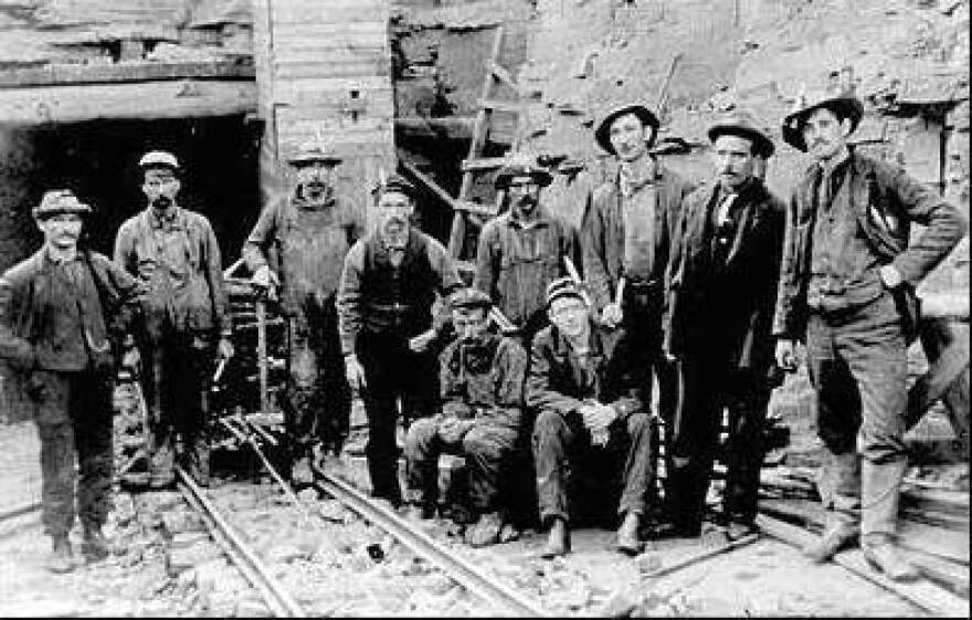 early 20th Century Bell Island Miners in Newfoundland, Canada