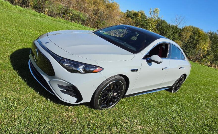 2027 Mercedes-Benz CLA 250+ angle