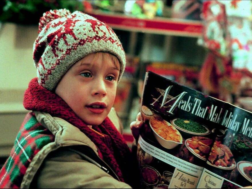 Macaulay Culkin in Home Alone from 1990