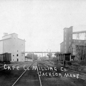 Cape County Milling Company Mill “A,” circa 1908. Courtesy of Jackson Heritage Association, photo by Frank Medley.