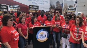 Broward County teachers union leaders and members have participated in a statewide campaign asking lawmakers to increase funding for public schools. It's culminating in a rally outside the Capitol next week.