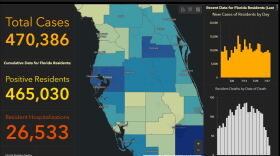 The Florida Department of Health reported a surge in coronavirus deaths for four straight days, setting new records in the state