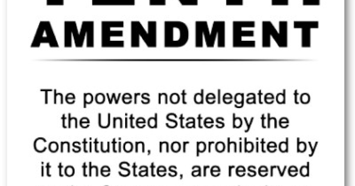 Constitutionally Speaking About The 10th Amendment. | New Hampshire Public  Radio