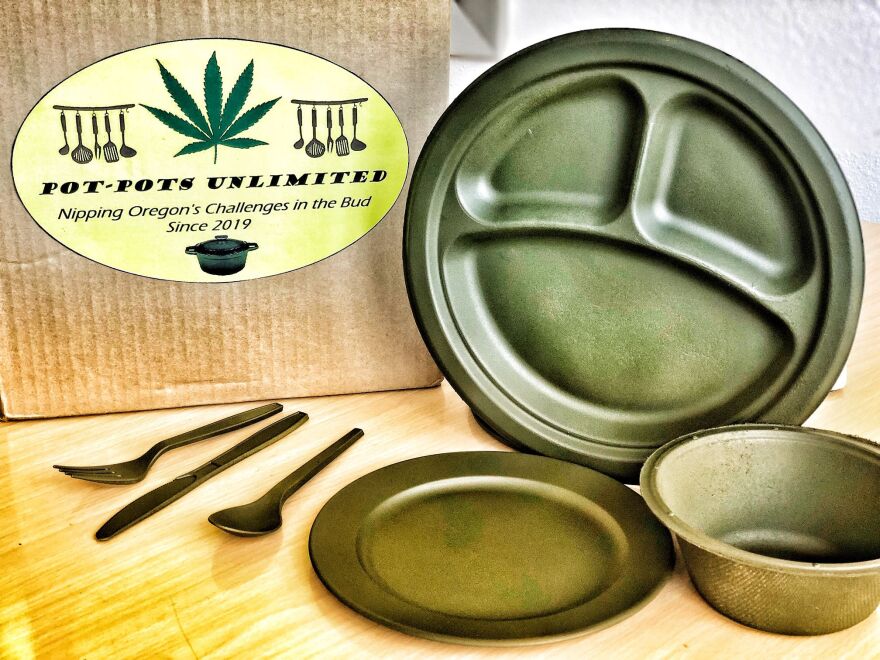 Pot-Pots Unlimited has created a line of "bonafide stonedware" that is made from a dense resin created from marijuana.