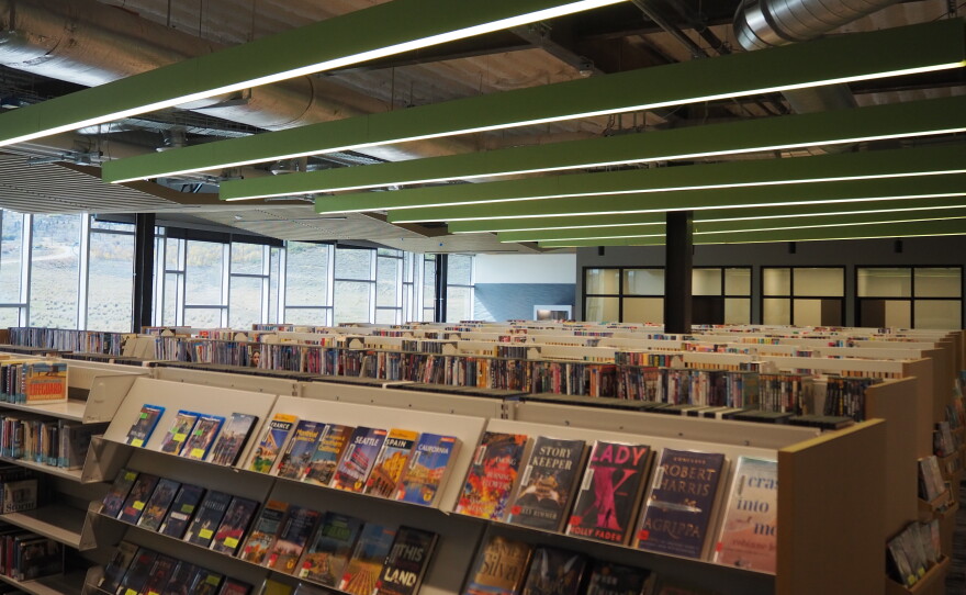 The new stacks at the Kimball Junction library are seen Oct. 3, 2026.